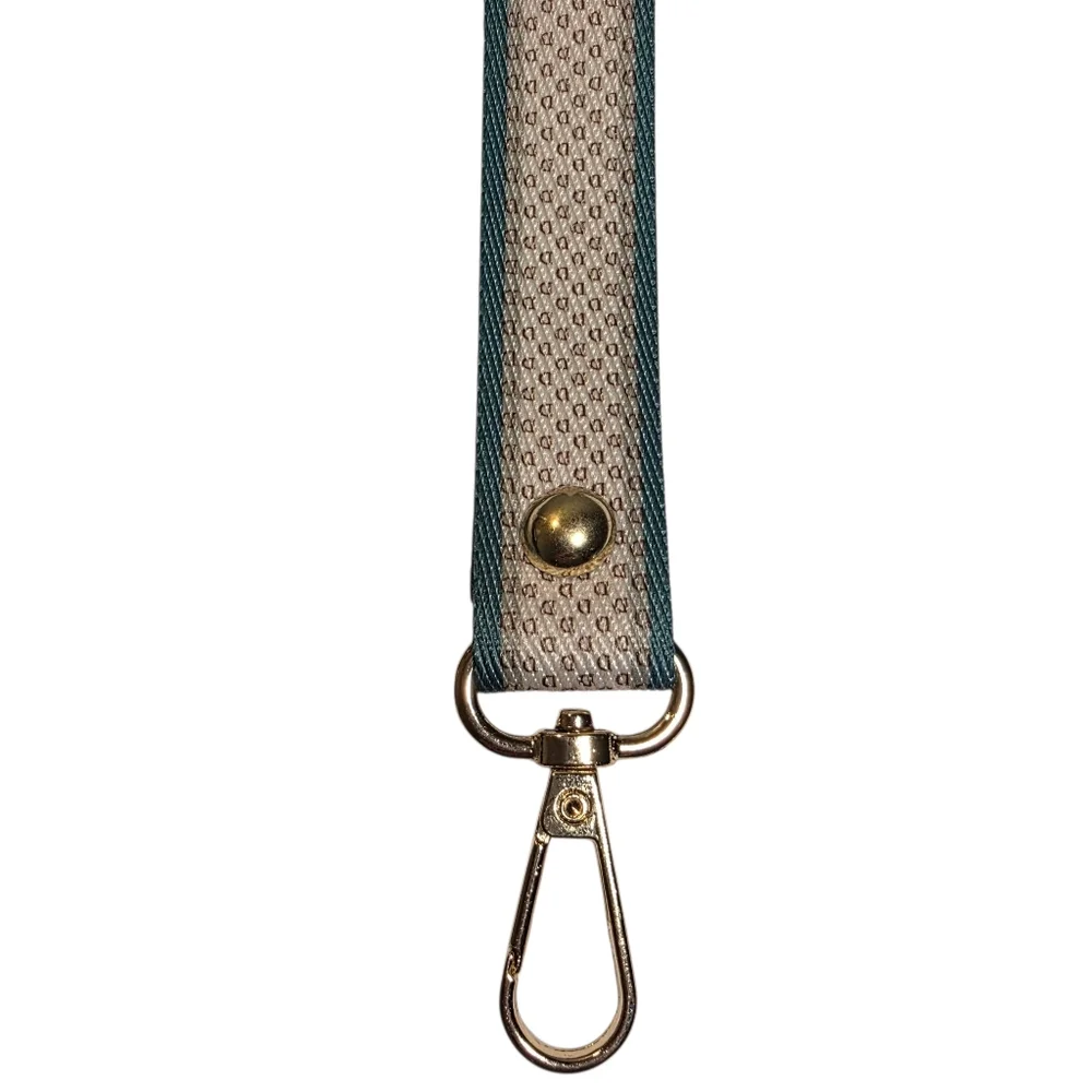 Keychain Lanyard Hook Designer Inspired Fabric Bag Charm Fashion Accessories